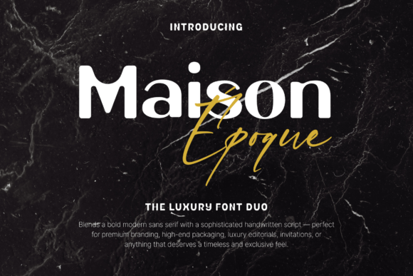 Reviewing Maison Époque Duo for Modern Branding